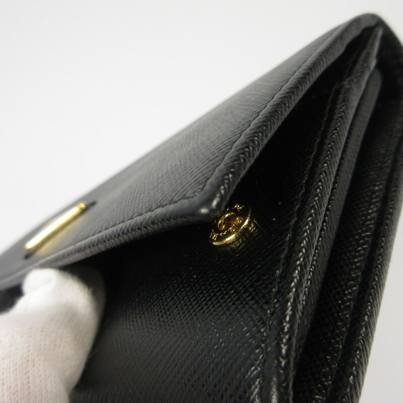 Prada Saffiano Triangle Long Wallet - Picture 10 of 13